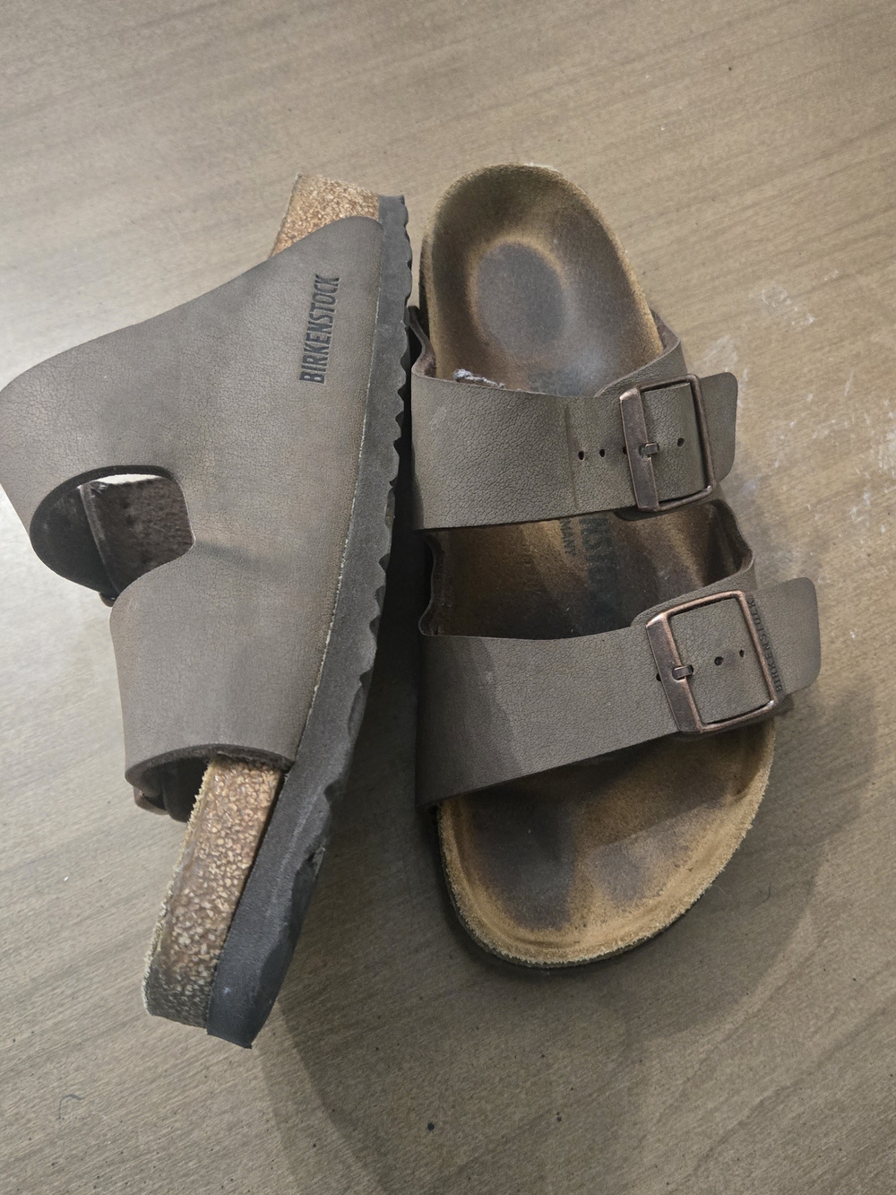 Birkenstock Two-Strap Sandal in Brown
